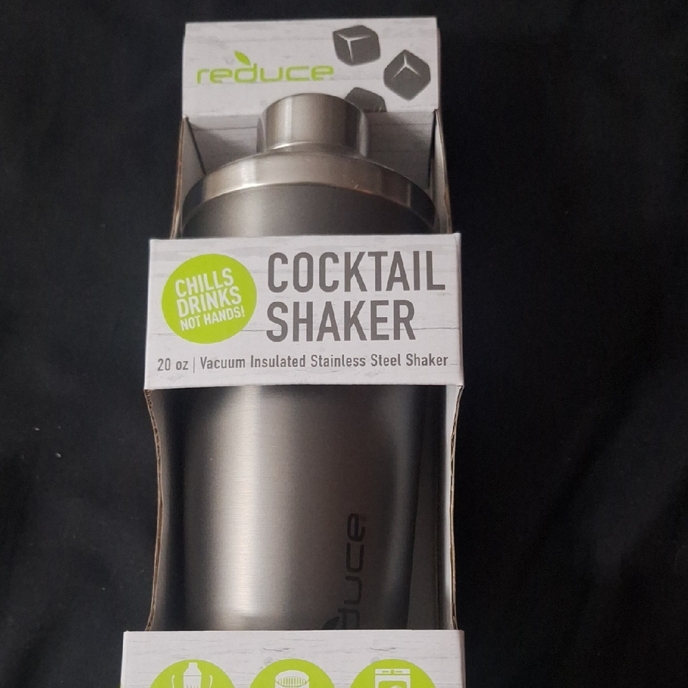 Stainless Steel Cocktail Shaker NIB